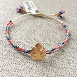 Madewell Beaded Slider Bracelet